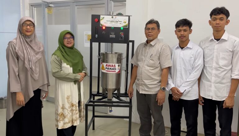 Riset Berdampak, Teknik Industri Kembangkan Reaktor Minyak Jelantah Menjadi Biodiesel